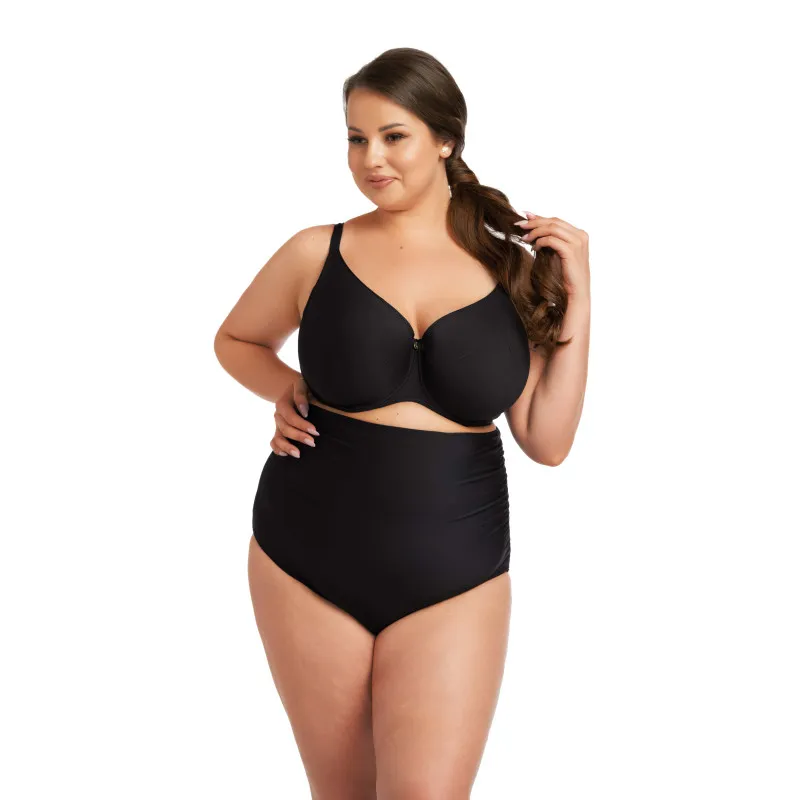 Plus Size Μαγιό Μπικίνι – Μαύρο για Καμπύλες & Κομψή Στήριξη