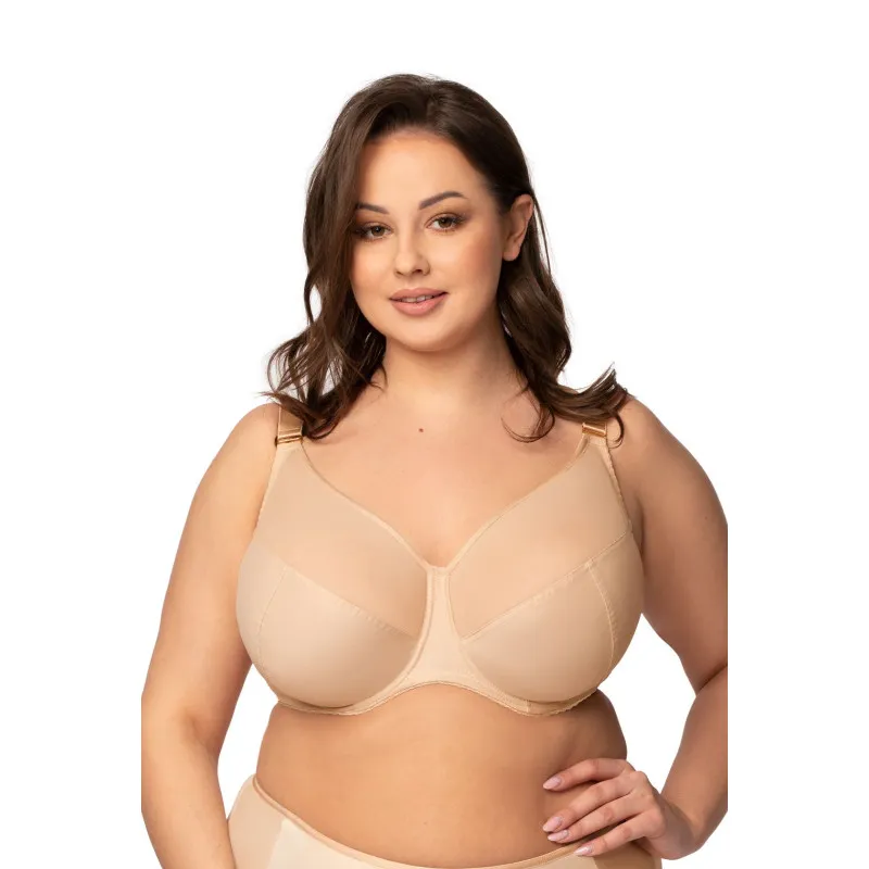 Σουτιέν Nessa N515 full cup για μεγάλο στήθος σε μπεζ