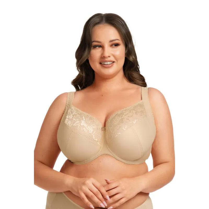 Σουτιέν Nessa N507 full cup για μεγάλο στήθος σε μπεζ