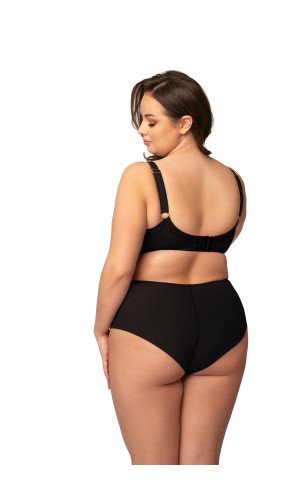 Σταθερό Plus Size Σουτιέν για Μεγάλο Στήθος – Tattoo Μαύρο